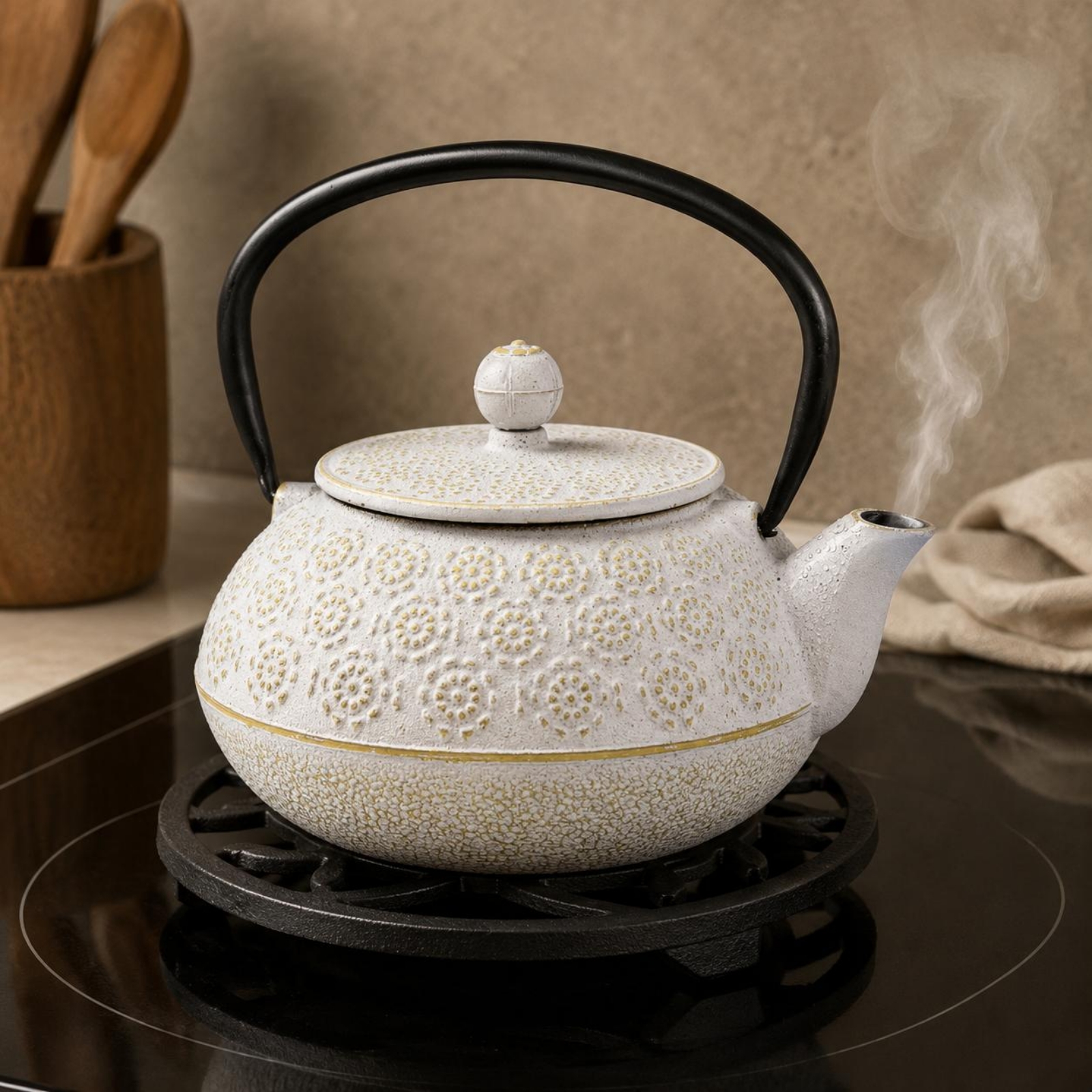 Cast Iron Teapot Speckled Cast - Cast Iron Corn บทวิจารณ์และราคา