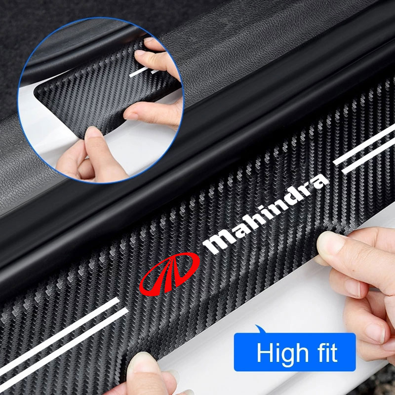 Car Door Protector Plate Stick - Crepe Pan Carbon บทวิจารณ์และราคา