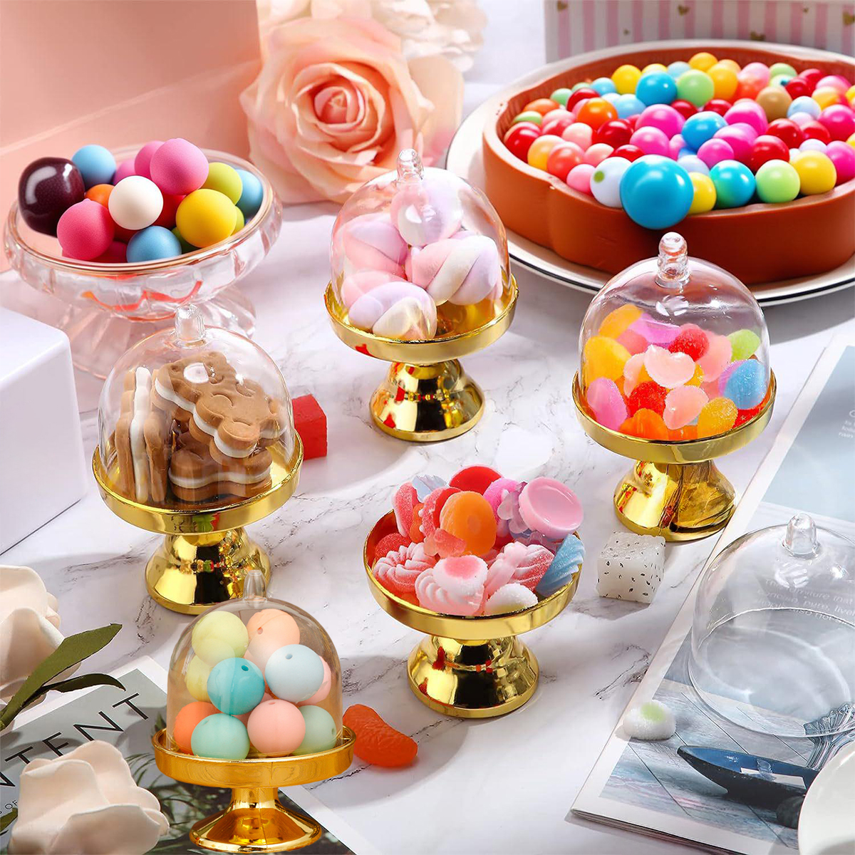 1/6/12pcs Mini Candy Box Dim S - Dim Sum Basket บทวิจารณ์และราคา