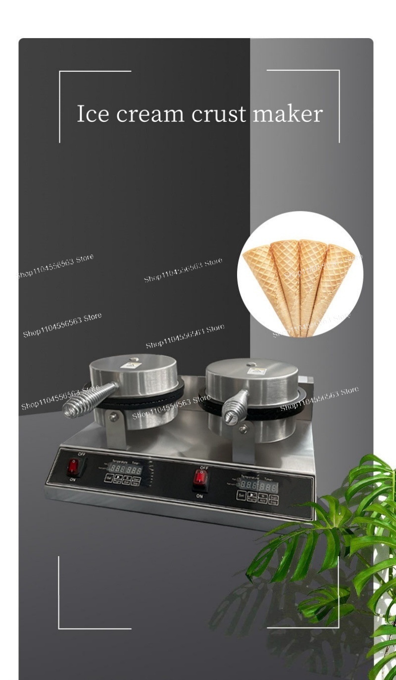 220V Ice Cream Cone & Waffle M - Waffle Cone Maker บทวิจารณ์และราคา