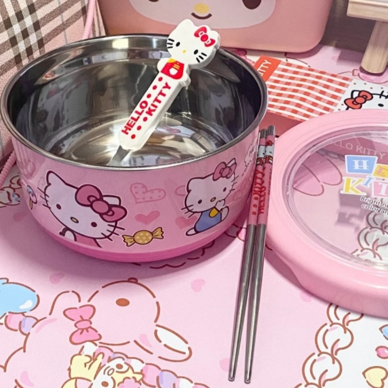 Cute Hello Kitty Stainless Ste - Dim Sum Basket บทวิจารณ์และราคา