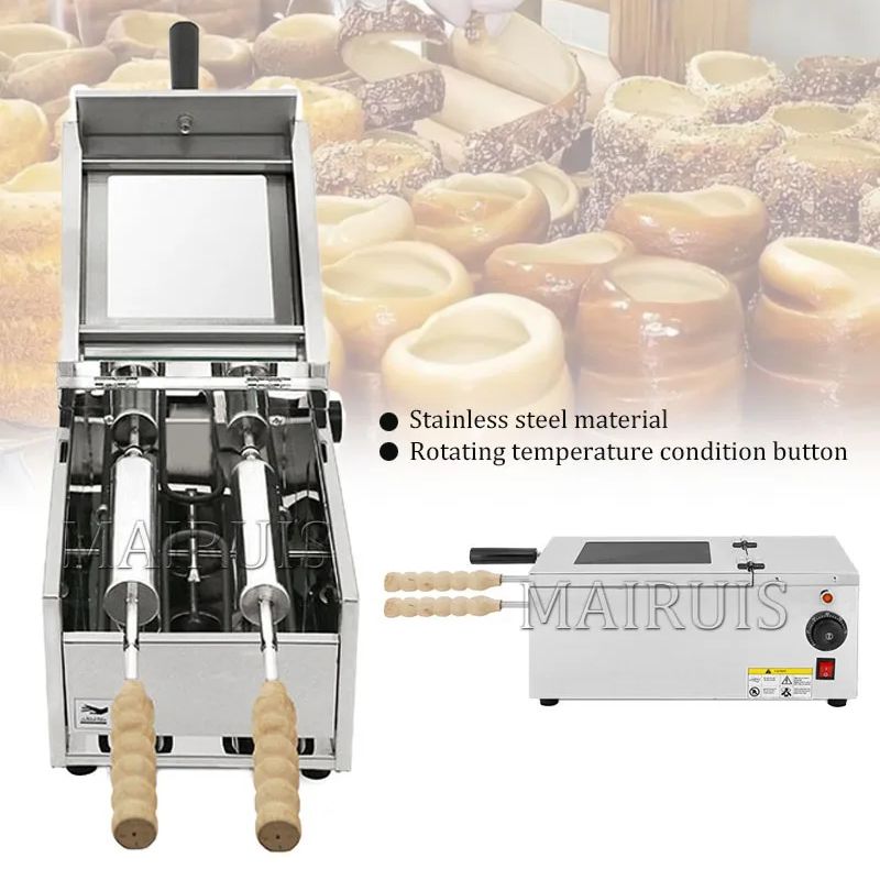 Chimney Cake Waffle Roller Dou - Waffle Cone Maker บทวิจารณ์และราคา