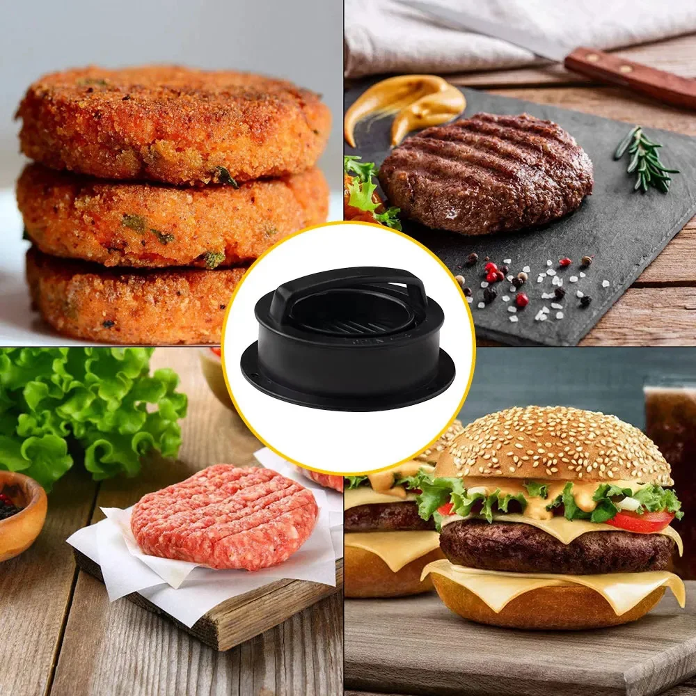 Round Hamburger Burger Press B - Hot Dog Press บทวิจารณ์และราคา