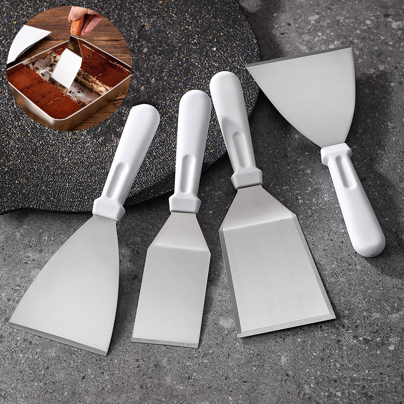 【xxx】Stainless Steel Cake Spat - Okonomiyaki Spatula บทวิจารณ์และราคา