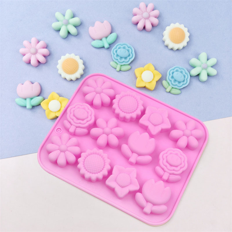 Rose Silicone Mold Flower Leav - Bunny Cake Mold บทวิจารณ์และราคา
