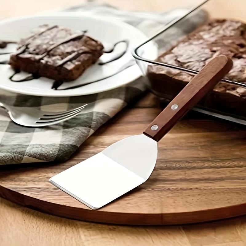1pc, Brownie Spatula, Metal Br - Okonomiyaki Spatula บทวิจารณ์และราคา