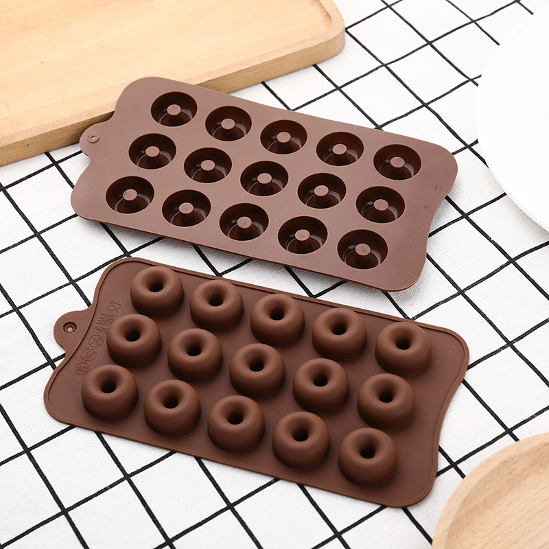 3D Mini Donut Baking Pan 15-ho - Donut Mold Silicone บทวิจารณ์และราคา