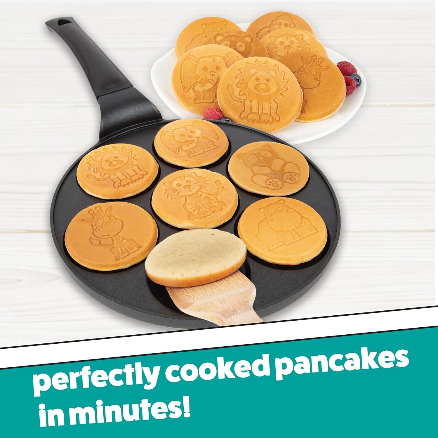 Animal Mini Pancake Pan - Make - Mini Pancake Griddle บทวิจารณ์และราคา