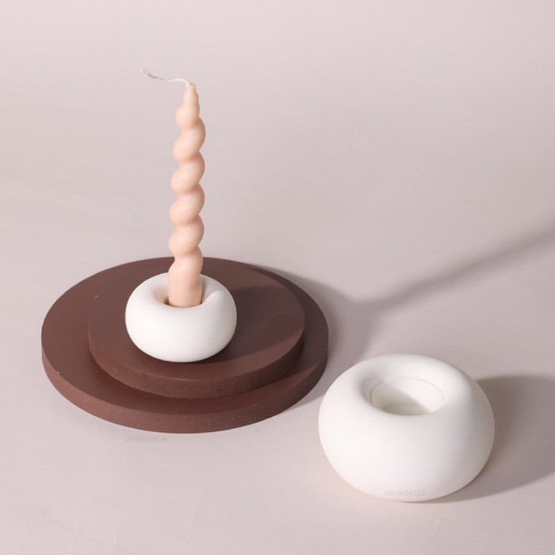 Circular Donut Candle Holder S - Donut Mold Silicone บทวิจารณ์และราคา