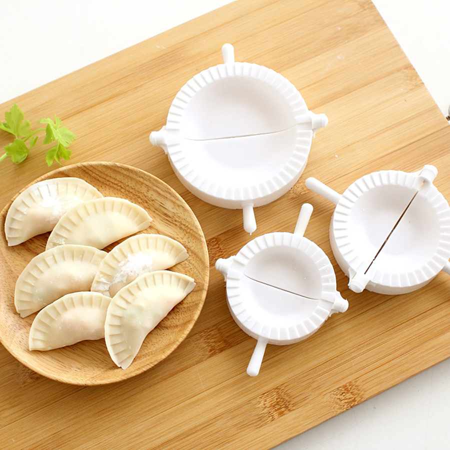 3pcs/set 7-10cm Plastic Dumpli - Dumpling Press Set บทวิจารณ์และราคา